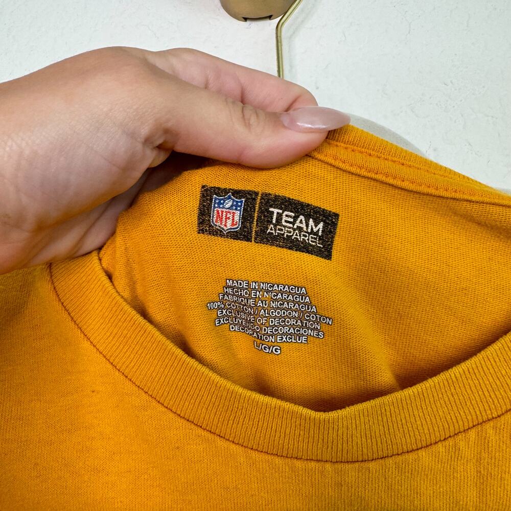 NFL Green‎ Bay Packers Gold Yellow T-shirt - Picture 5 of 8